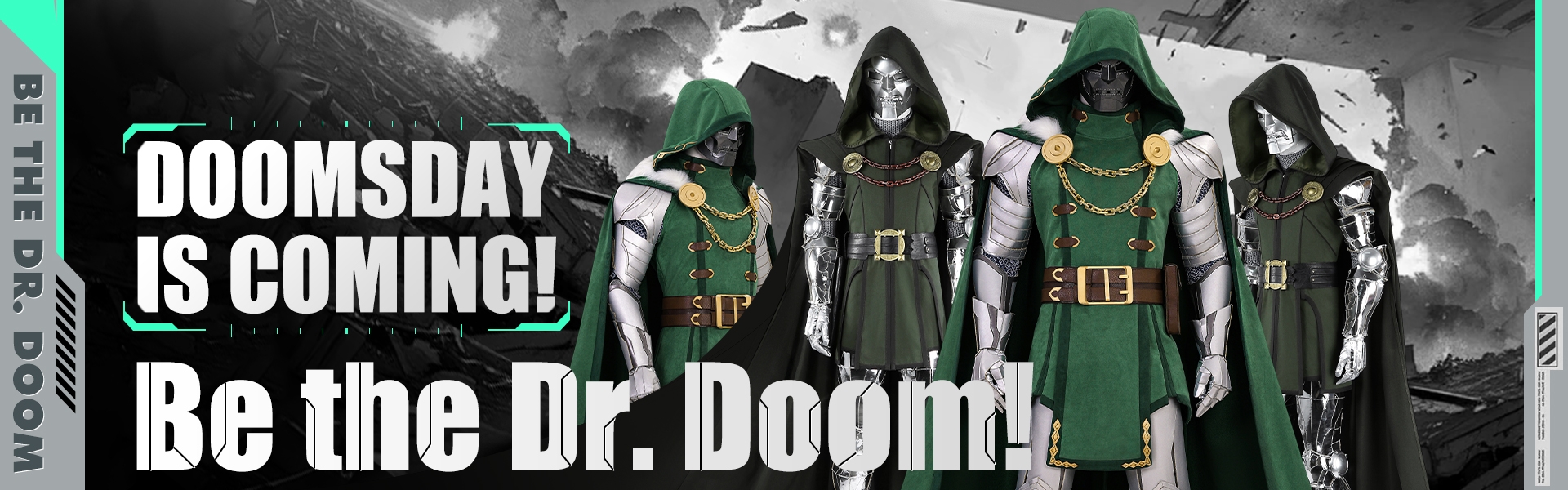 Doctor Doom Cosplay Costumes