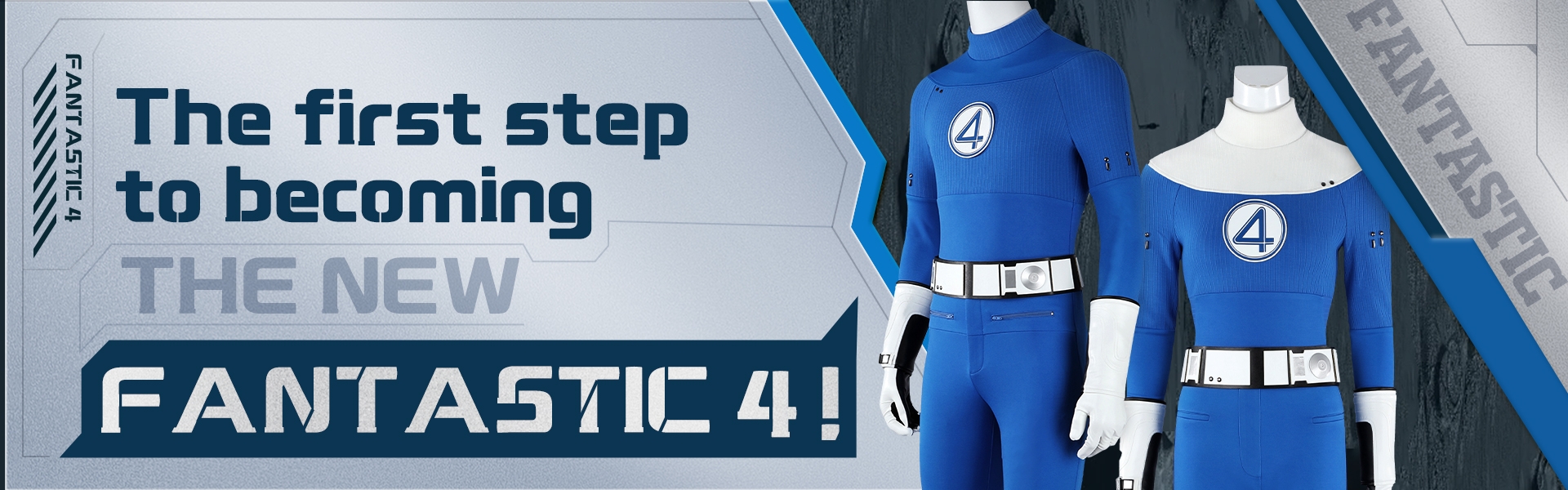 The Fantastic Four cosplay costumes