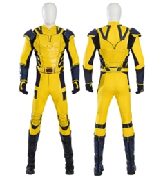 Wolverine Logan Yellow Cosplay Costume Deadpool 3 Top Level